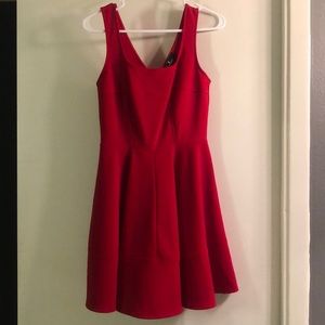 Lulu’s Home Before Daylight Dress Red Size Medium